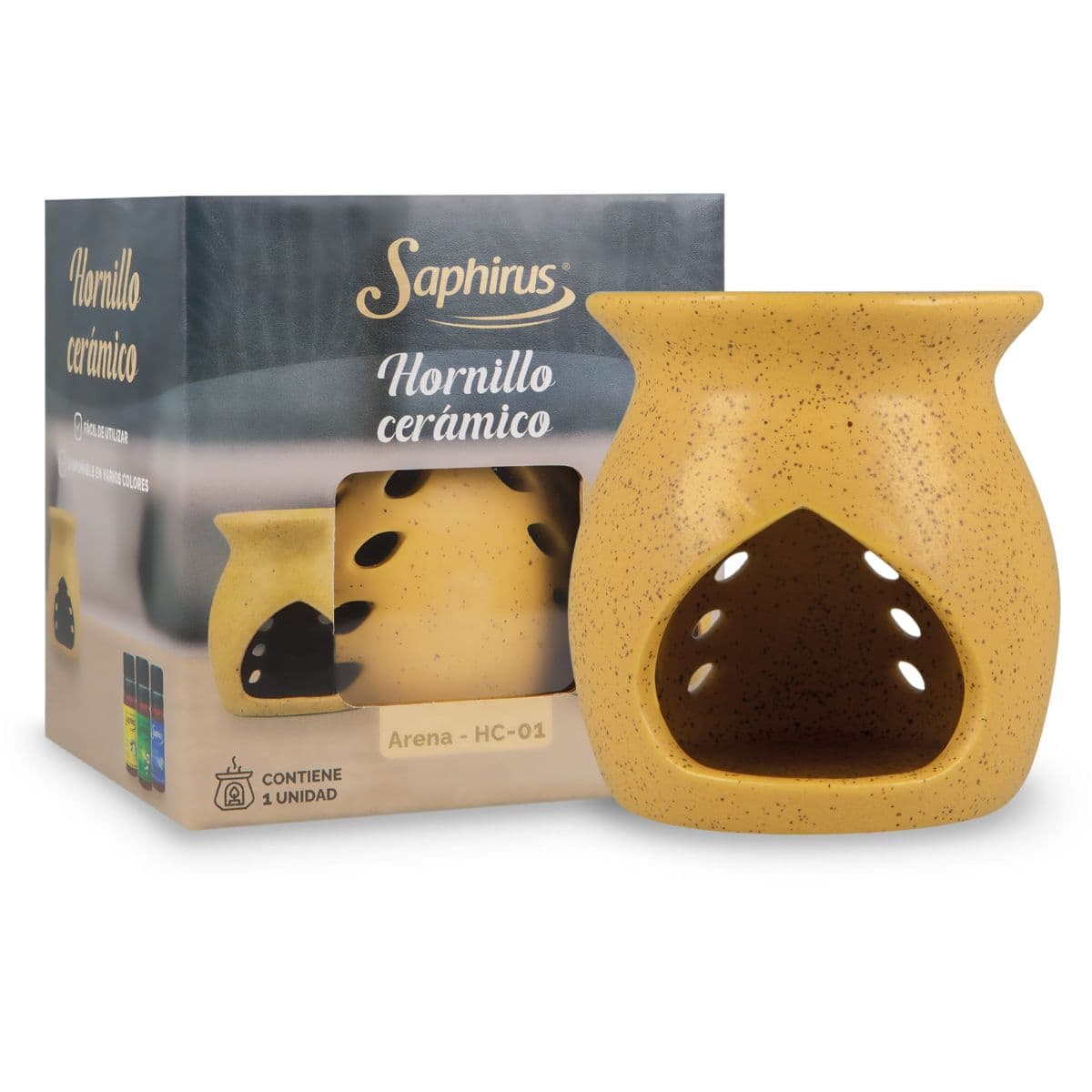 Hornillo De Ceramica Arena - Chico 9cm
