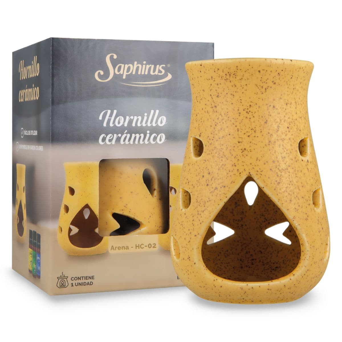 Hornillo De Ceramica Arena- Grande 12cm